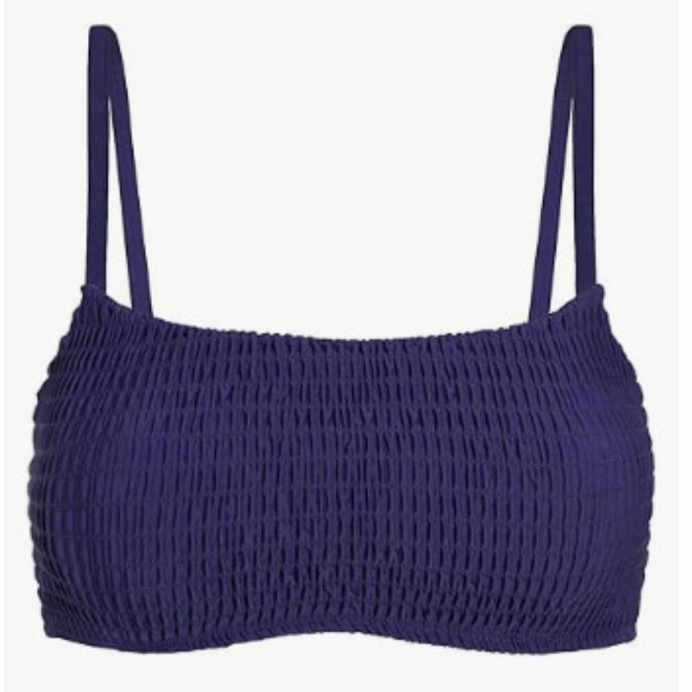 Mosmann Australia Havana Ribbed Bikini Top Size S